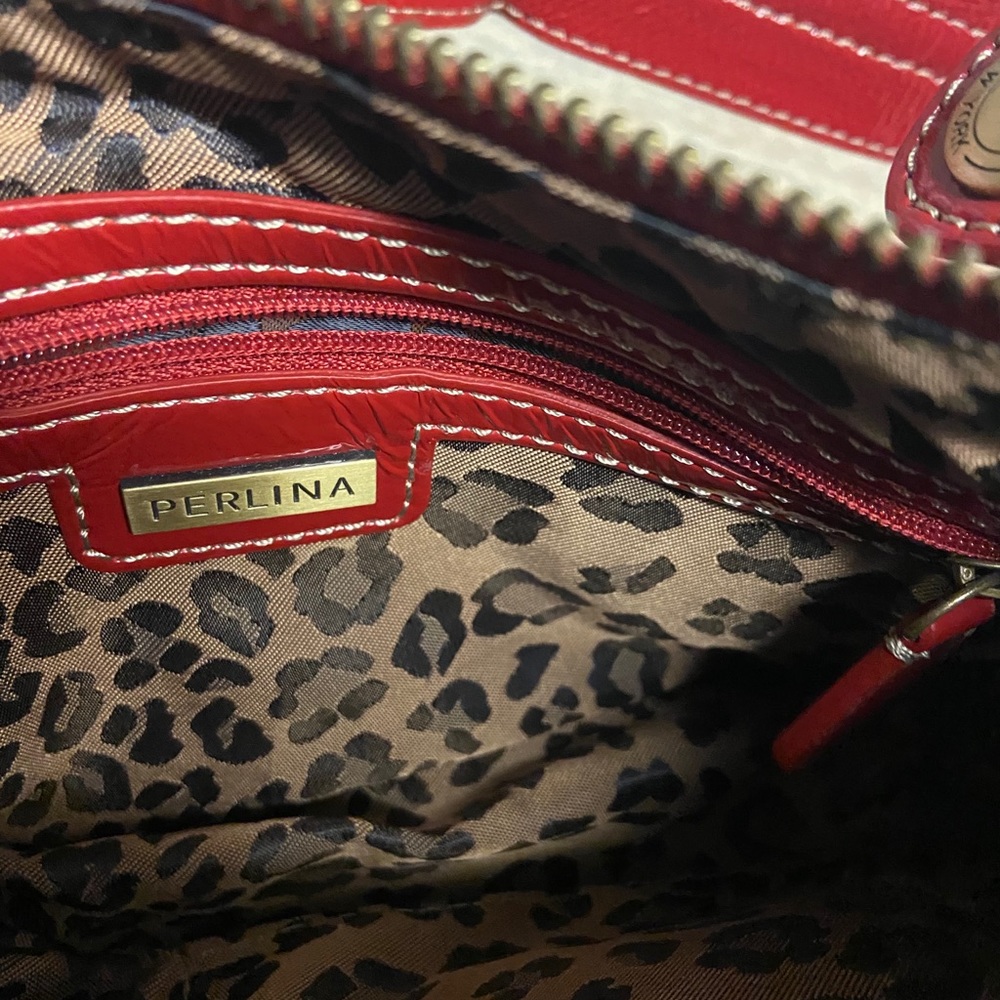 Perlina New York vintage 90s shoulder bag - Picture 4 of 13